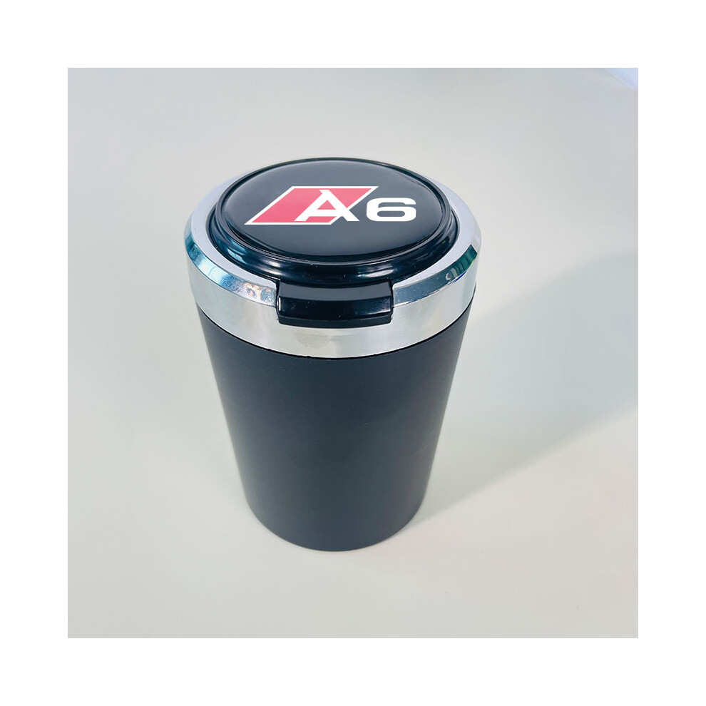 ( A6) ( A6) Ashtrays Car Cigarette Ashtray With Lid With Led Portable Removable Black/Light 9319708032406