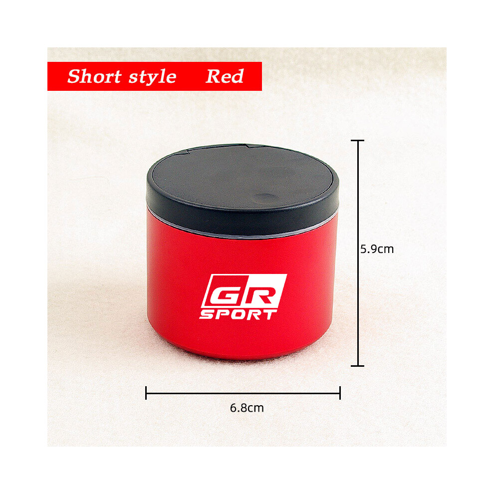 (Short For Gr) (Short For Gr) Ashtrays Car Ashtray Trash Coin Storage Cup Container Red 9319708033090