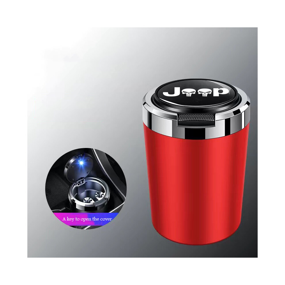(Red) (Red) Ashtrays Suitable For Jeep Grand Cherokee Rubicon Commander Compass Patriot Single Key Red 9319708033342