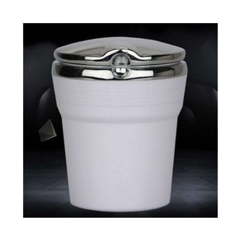 (White)(White) Ashtrays Car Style Car Cigarette Holder With Led Lamp For Lifan All Models White 9319708033946