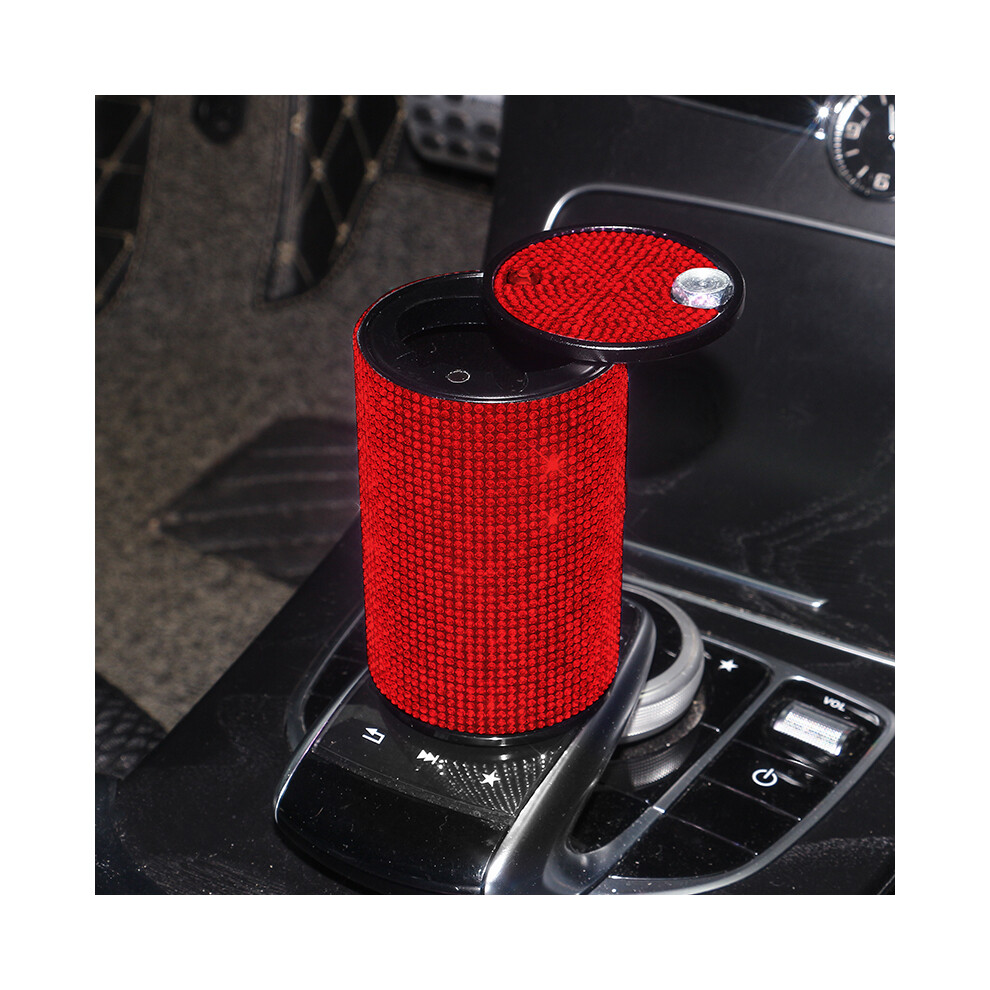 ()() Ashtrays Car Ashtray Smoke Cup Holder Storage Cup Ashtray Red/Pink 9319708035070