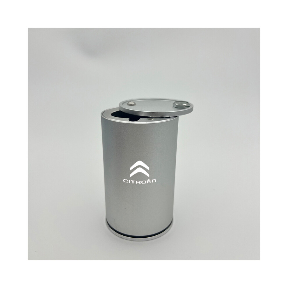 (-Citroen) (-Citroen) Ashtrays For Citroen C4 C3 C1 C2 Berlingo C-Elysee C4-Picasso C4-Aircross Silver 9319708036305