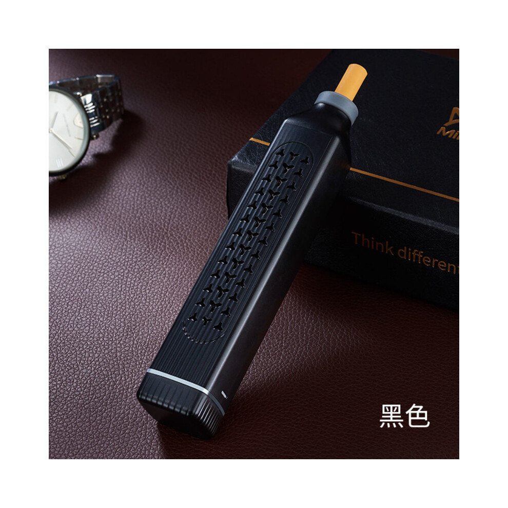 (Black)(Black) Ashtrays Car Ashtray Wooden Non-Falling Ashtray Portable Car Smoking Non-Firing Black 9319708036688