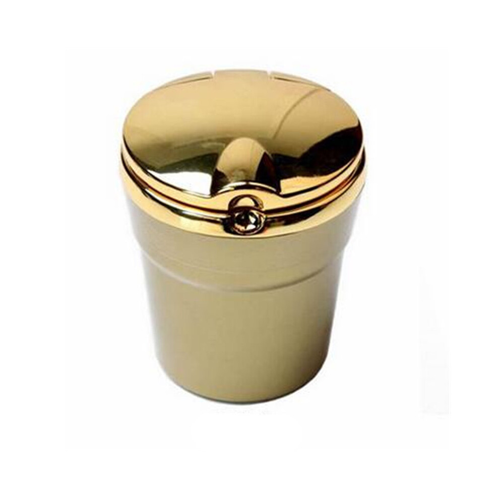 (Gold)(Gold) Ashtrays Car Styling Car Cigarette Ashtray With Led Lamp Case Hyundai Elantra Ix35 Gold 9319708037050