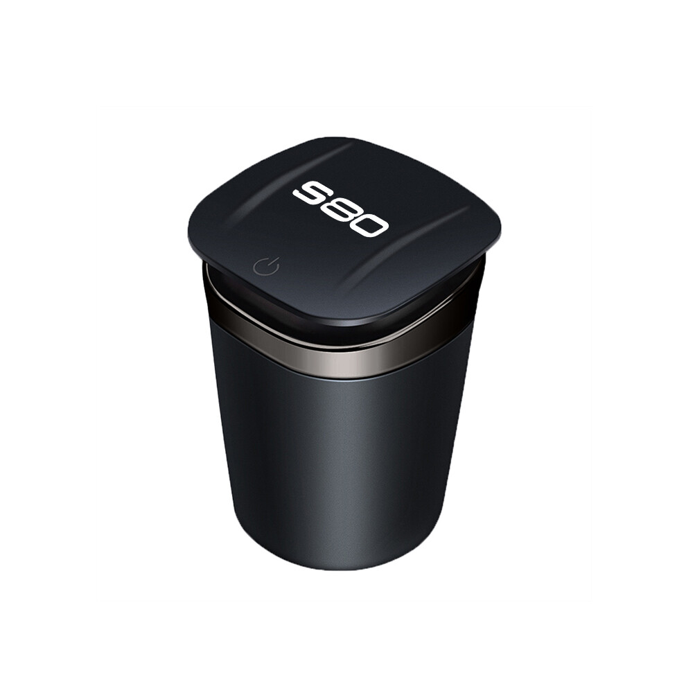 (For S80)(For S80) Ashtrays Portable Car Cigarette Ashtray With Led Volvo Xc90 Xc60 C30 T6 Light 9319708037661