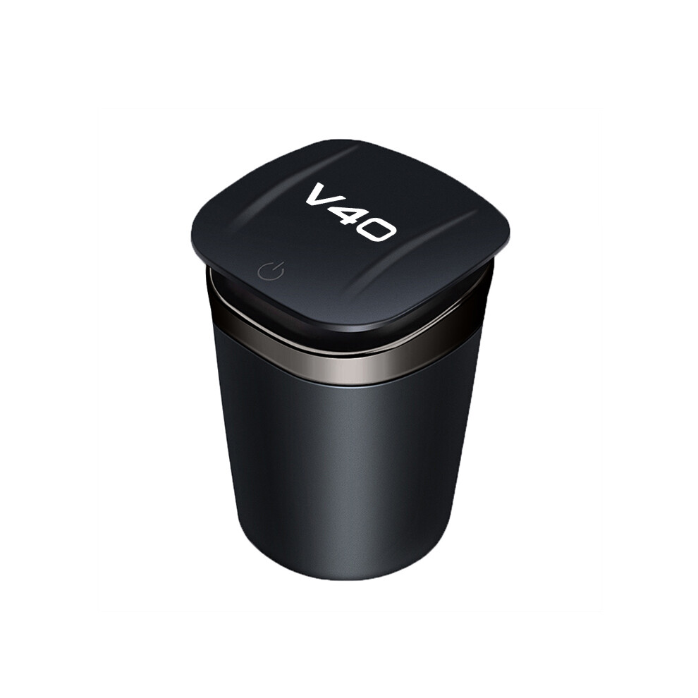 (For V40)(For V40) Ashtrays Portable Car Cigarette Ashtray With Led Volvo Xc90 Xc60 C30 T6 Light 9319708037692
