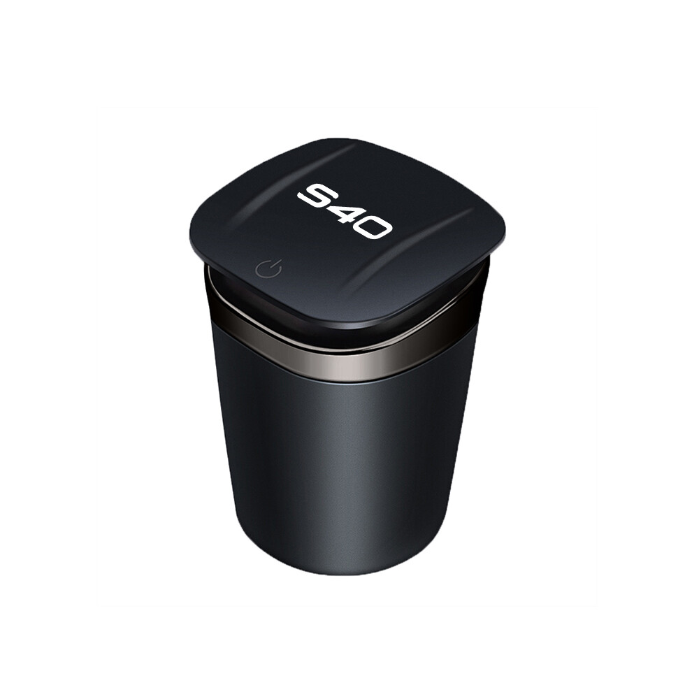 (For S40)(For S40) Ashtrays Portable Car Cigarette Ashtray With Led For Volvo Xc90 Xc60 C30 T6 Light 9319708037630