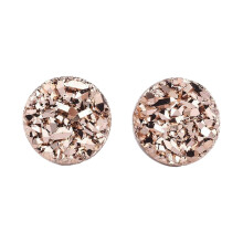 (10mm, Champagne) 2023 NEW UPGRADE Magnetology Lymphvity Germanium Earrings, Lymphactive Mag Studs