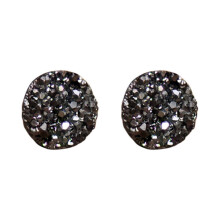 (8mm, Black) 2023 NEW UPGRADE Magnetology Lymphvity Germanium Earrings, Lymphactive Mag Studs