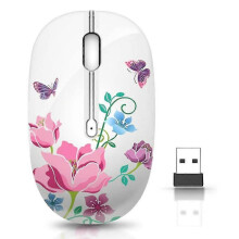 Wireless Mouse Bluetooth Dual-mode for Pc, Laptop, Notebook, Computer, Macbook, Less Noise
