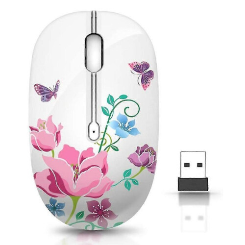 Wireless Mouse Bluetooth Dual-mode for Pc, Laptop, Notebook, Computer, Macbook, Less Noise