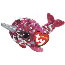 (Nelly) Official TY Plush Soft Toy Characters - Flippable Teeny Ty