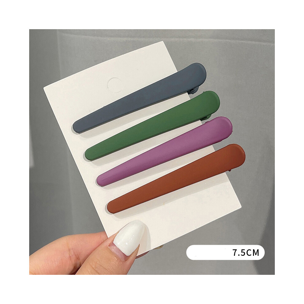 (4) 4pcs Épingles à cheveux professionnelles pour salon de coiffure Couleurs acidulées Pinces à cheveux