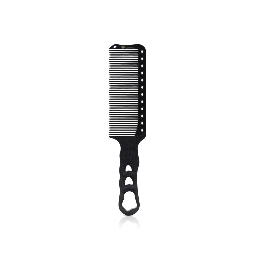 Black ( Type 3)Barber Clipper Over Comb Carbon Fiber Flat Top Clipper Combs Professional Salon Haircut