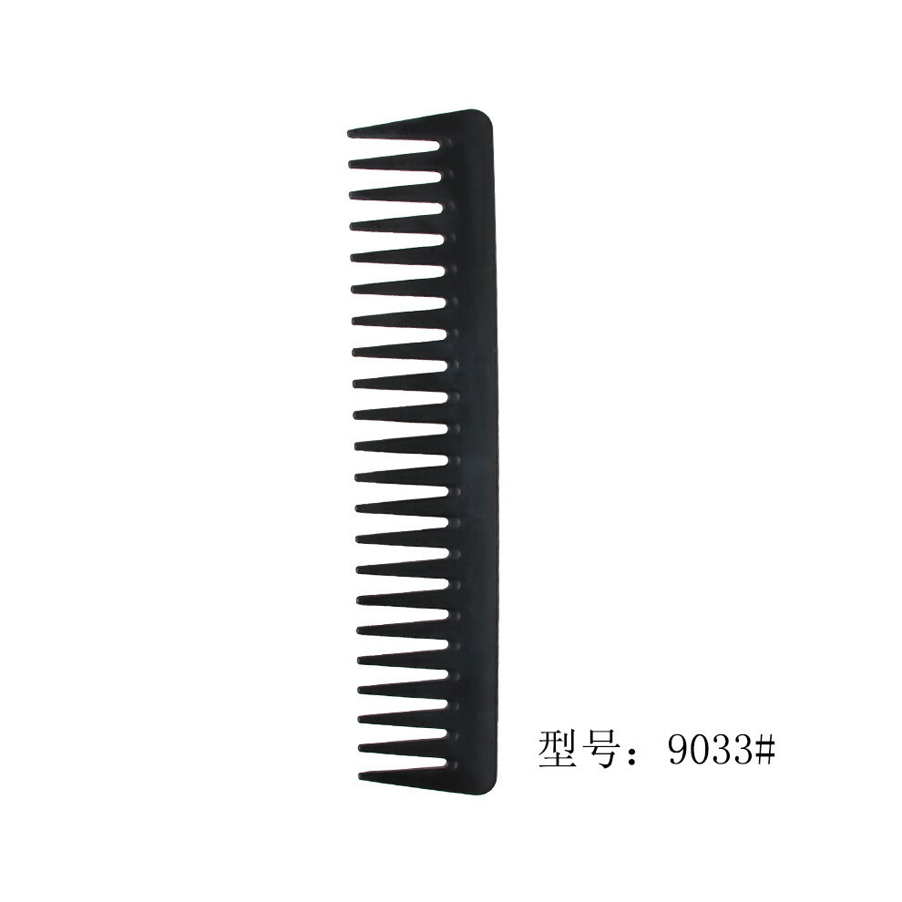 Black (9033)Hot Fashion Comb Fine-Toothed Metal Needle Anti-Static Hair Styling Rat Tail Comb