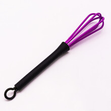 (1 pc purple) Professional plastic hair cream Whisk Hair dye mixer Mixing device Hair dye brush