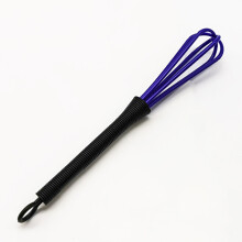 (1 pc blue)Professional plastic hair cream Whisk Hair dye mixer Mixing device Hair dye brush