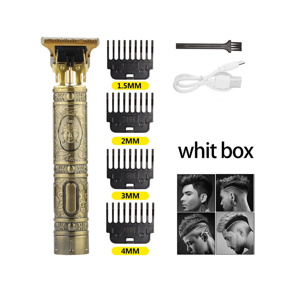 (Buddha head)Hair Clippers Professional Hair Clipper Beard Trimmer for Men Barber Electric Shaver