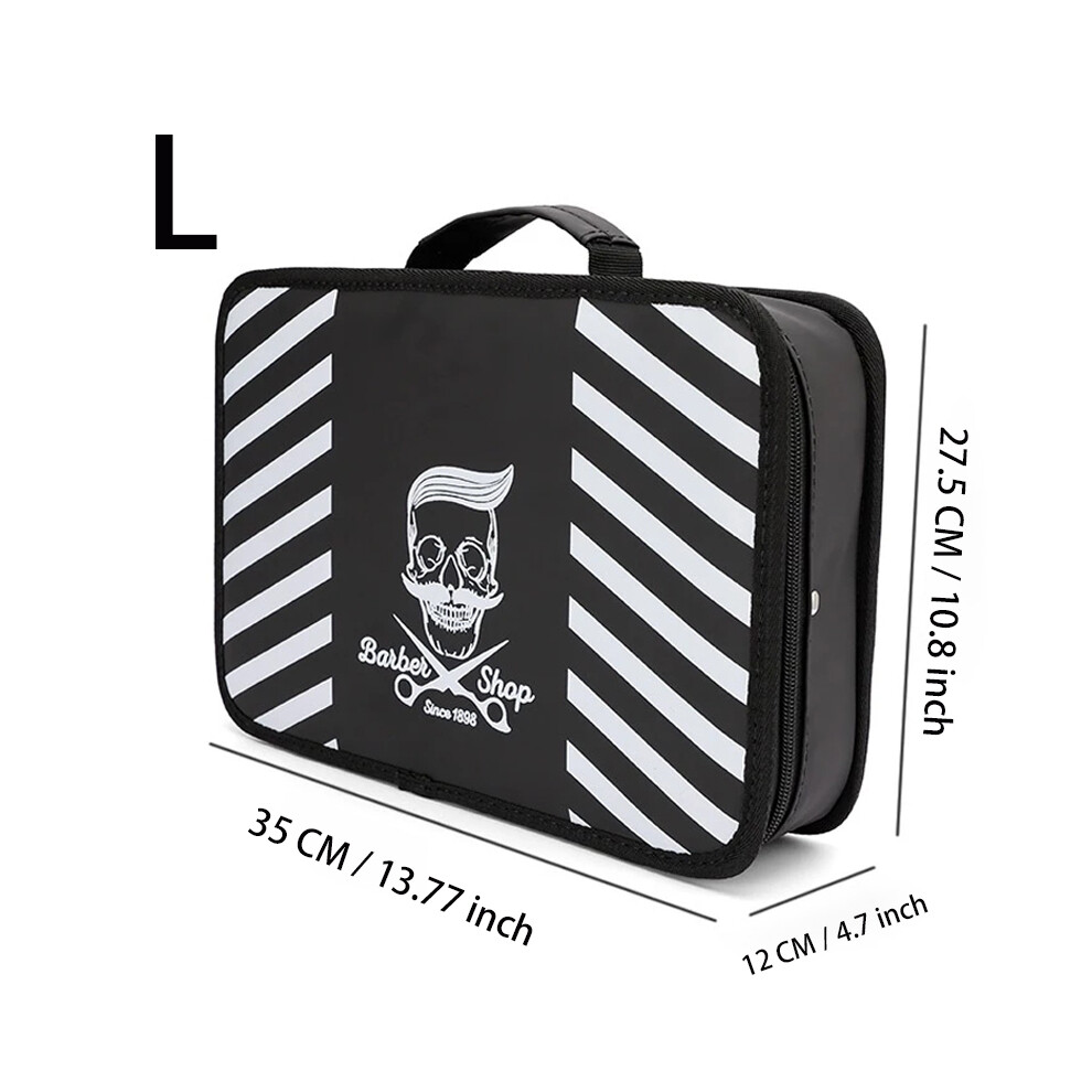 (L)Salon Hair Care Bag Barber Haircut Scissors Bag Multi-Function Storage Organizer Clippers 9319708217650