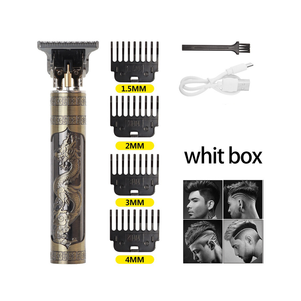 (Dragon and Phoenix)Hair clippers Professional hair clipper Beard trimmer for men Barber