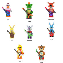 (8PCS Five Nights At Freddy's - B) 32PCS Five Nights At Freddy's FNAF Minifigures Fit Lego
