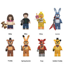 (8PCS Five Nights At Freddy's - D) 32PCS Five Nights At Freddy's FNAF Minifigures Fit Lego
