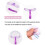 brow stencil, brow stencil, brow trimming kit, 8 reusable brow stencils 8