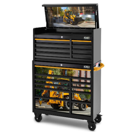 JCB JCBBHLSTACK Roller Cabinet and Top Tool Chest Stack
