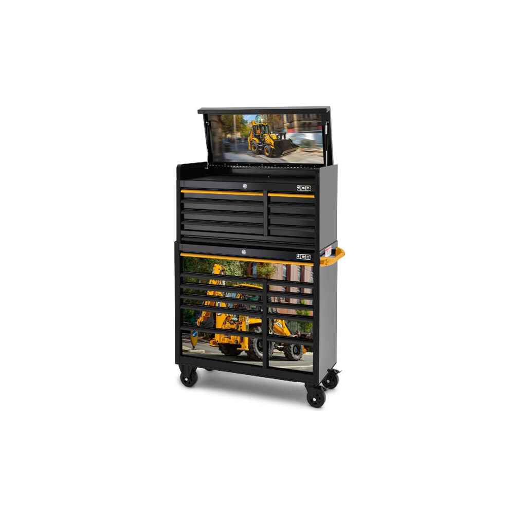JCBBHLSTACK Roller Cabinet and Top Tool Chest Stack