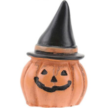 Halloween Fairy Garden Mini Pumpkin Statue Ornament Ornament Dollhouse Accessories
