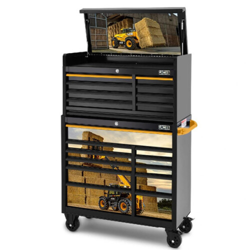JCB JCBTLHSTACK Roller Cabinet & Top Tool Chest Stack