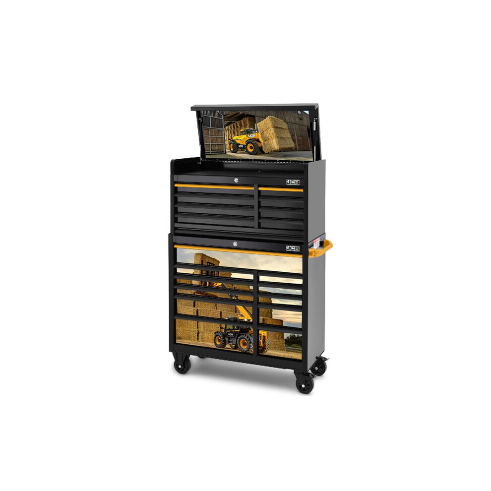 JCBTLHSTACK Roller Cabinet & Top Tool Chest Stack