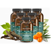 Digestic– Laxeermiddel bij constipatie, 360 capsules, verzacht ontlasting, 100% natuurlijk