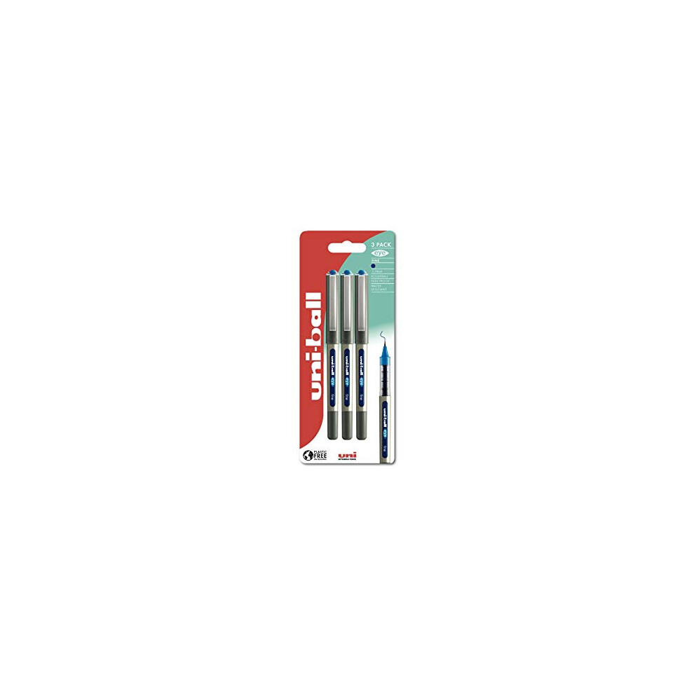 uni-ball UB-157 Eye Rollerball Pens. Premium Fine 0.7mm Ballpoint Tip for Super Smooth Handwriting, Drawing, Art, Crafts and Colouring. Fade and Wate