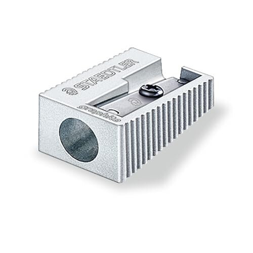 Staedtler STAEDTLER Single Hole Quality Aluminium Pencil Sharpener (4) 1