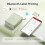 NIIMBOT Label Maker Machine, D110 Upgraded Version Sticker Printer Maker with 1 Roll White Starter Label Paper, Thermal Label Printer for School Offi 2