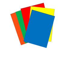 House of Card & Paper A4 220 gsm Card - Assorted Bright (Pack of 250 Sheets)