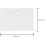 Clear Plastic Wallets A4 Folders Document Popper Files Wallets with Pocket 24 Pack 5
