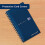Oxford My Notes, To Do List Notebook, Wirebound, 230 Page, 1 Notepad, Navy Blue | White 3