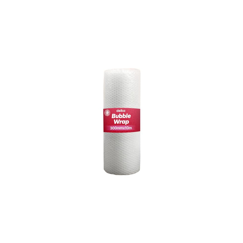 Delka Bubble Wrap Premium Quality Material For Fragile Items, Moving, Storage & Shipping, Environmentally Friendly And Cost Effective (300Mm X 10M) 5060837277193