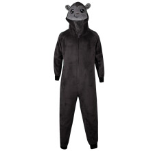 (13-14 Years, Gorilla) Kid Unisex Gorilla Face Onesie One Piece Jumpsuit