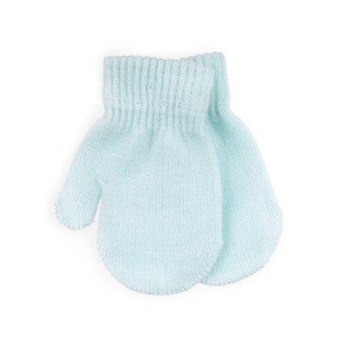 (One Size, Plain) Baby 4 Pack Winter Warm Full Finger Knitted Miten 1