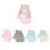 (One Size, Plain) Baby 4 Pack Winter Warm Full Finger Knitted Miten 6