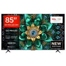 TCL Q6C 85" 4K Ultra HD MiniLED Smart Google TV - 85Q6C-UK