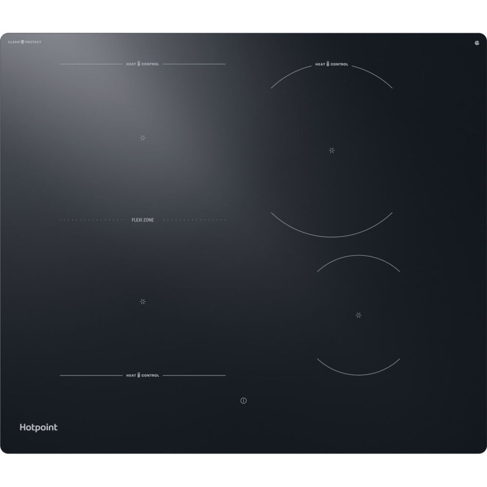 Hotpoint HTX6014DCF 60cm Induction Hob - Black
