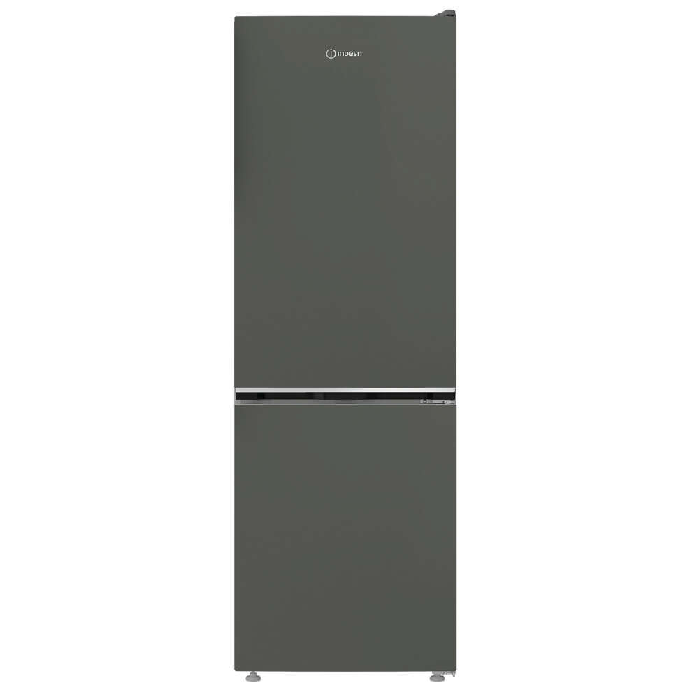 Indesit 60/40 Total No Frost Fridge Freezer - Silver - E Rated