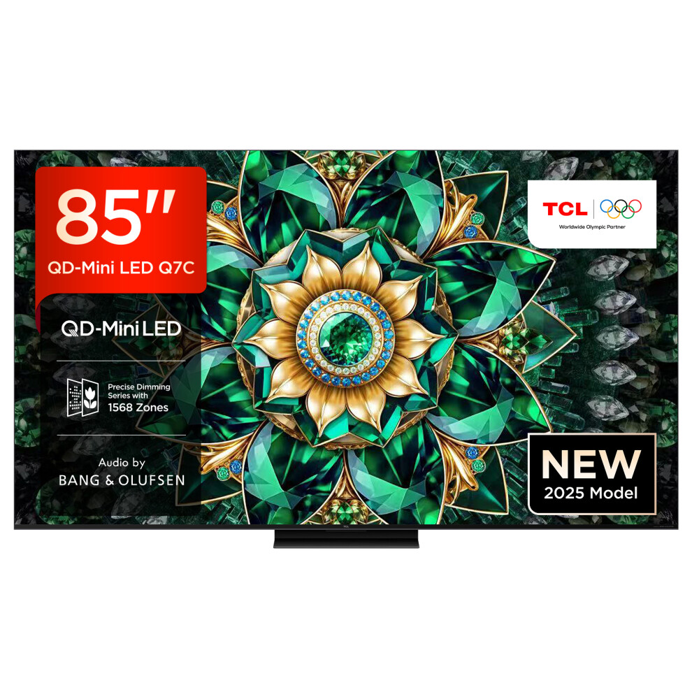 Tcl Q7c 85" 4K Ultra Hd Qled Smart Google Tv - 85Q7c-Uk