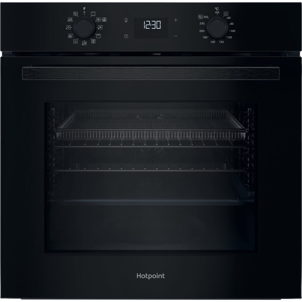 Hotpoint Class 2 Built In Electric Single Oven - Black - A Rated