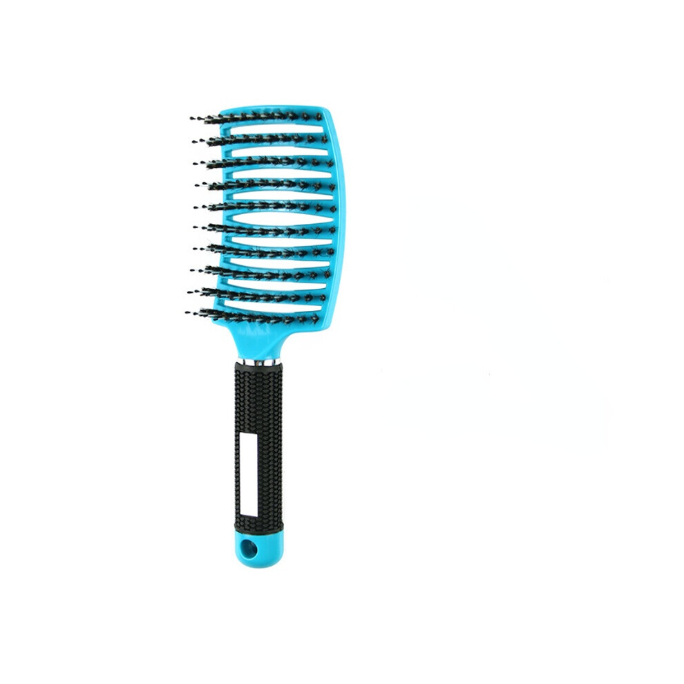 Silver (Silver) Hairbrush Scalp Massage Comb Hairbrush Bristle&Nylon Women's Wet, Curly Hairbrush For Hair