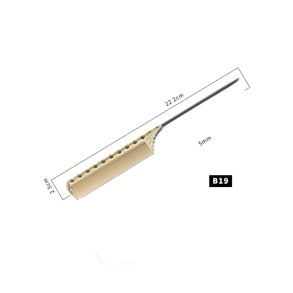 (B19)1pc high quality laser scale hair comb Professional hairdressing comb Hairbrushes Salon haircut